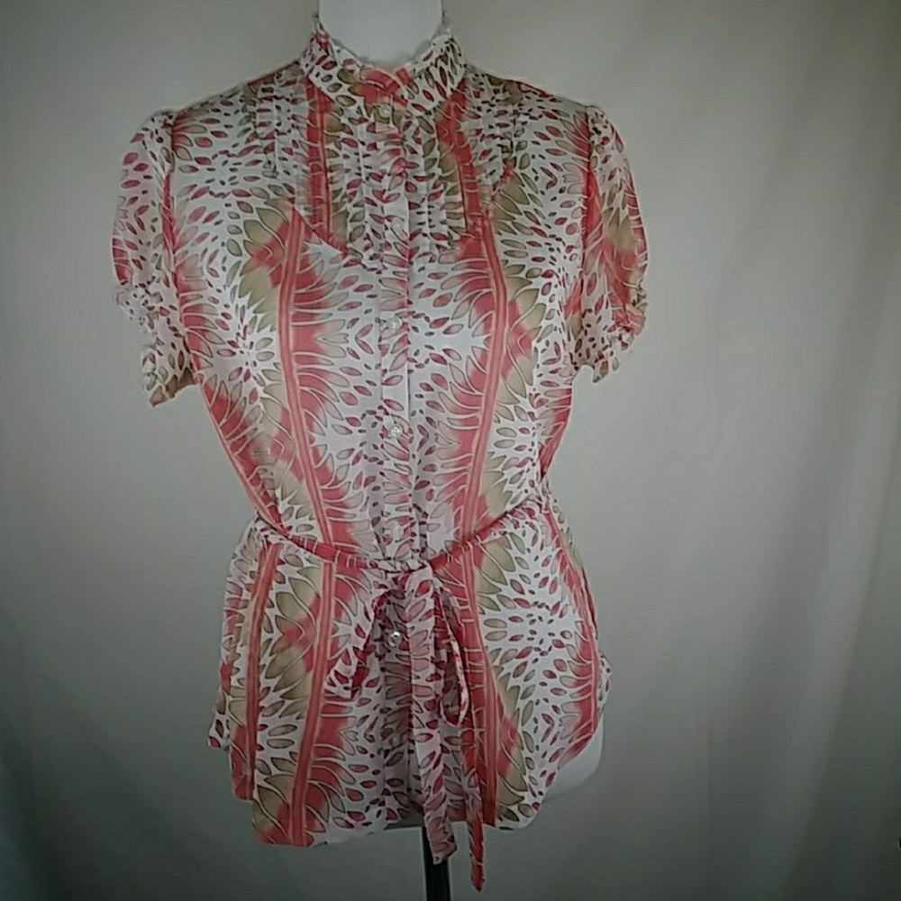 Worthington Women's Mult-color Blouse Size 12